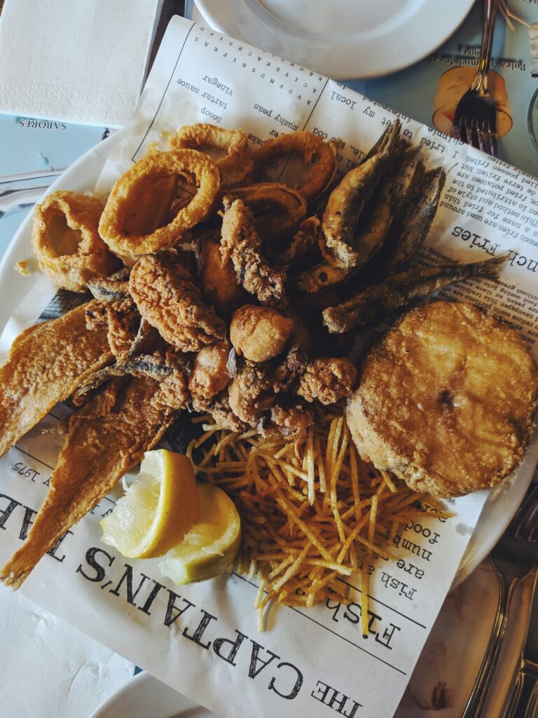 pescado frito